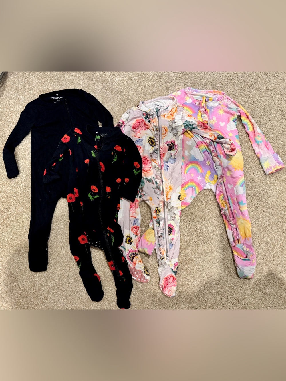 Posh Peanut, Kyte Baby, and Bums and Roses